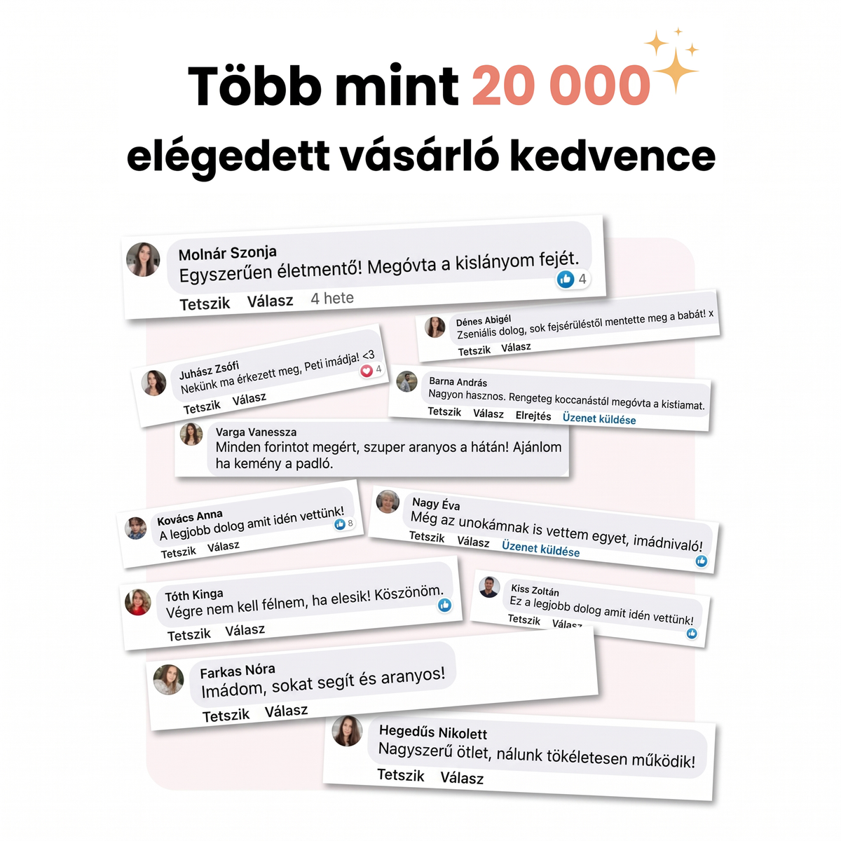 TipegőPajzs - Fejvédő Hátipárna