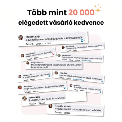 TipegőPajzs - Fejvédő Hátipárna